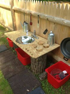 Dramatic Play spaces - Welcome to my Outdoor Classrooms blog